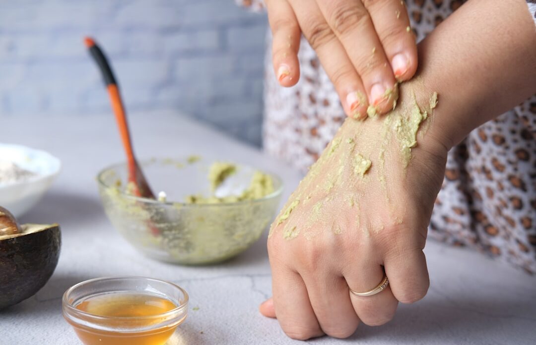 Photo natural face masks