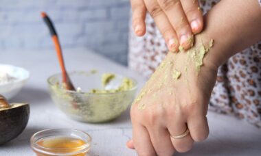 Photo natural face masks