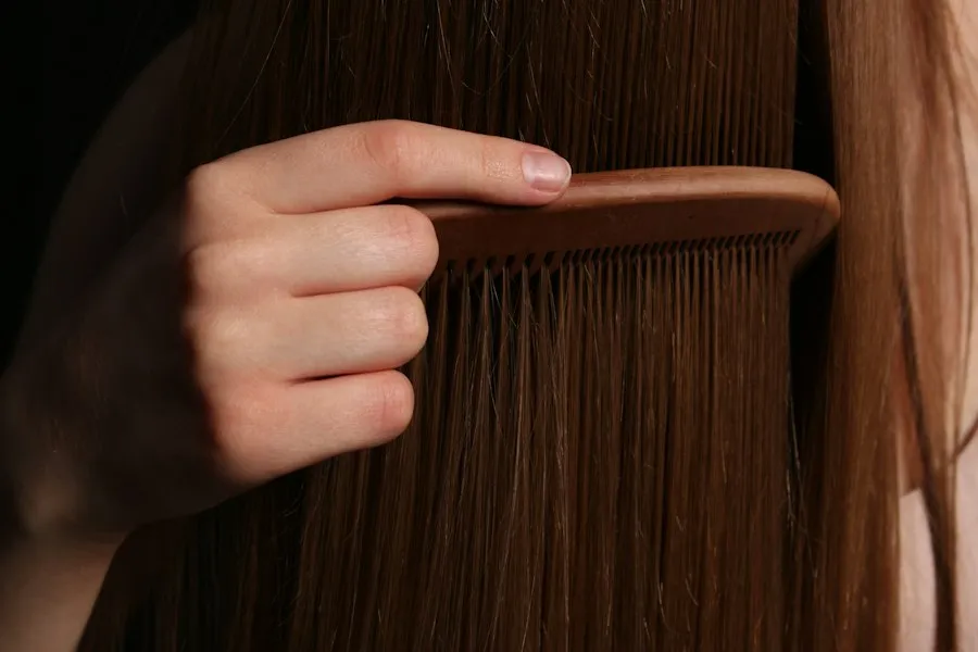 Photo healthy hair care tips